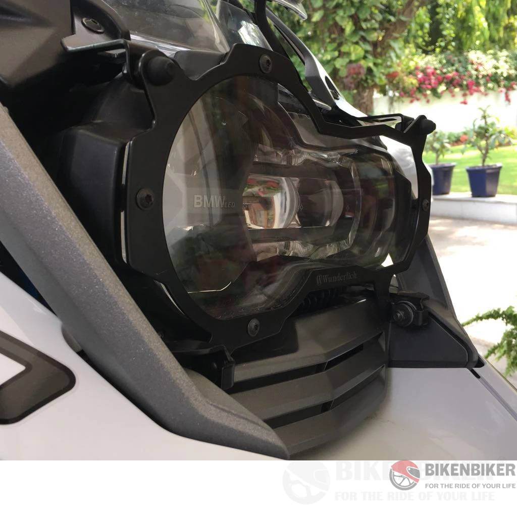 BMW R1250 GSA Protection - Foldable Headlight Guard - Wunderlich –  Bikenbiker