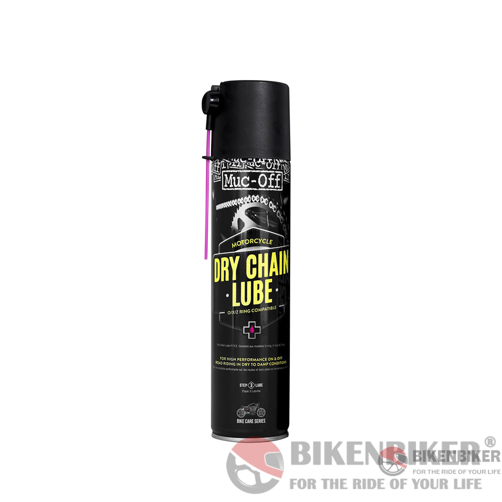 Muc-Off Motorcycle Dry Chain Lube - 400ml – Bikenbiker