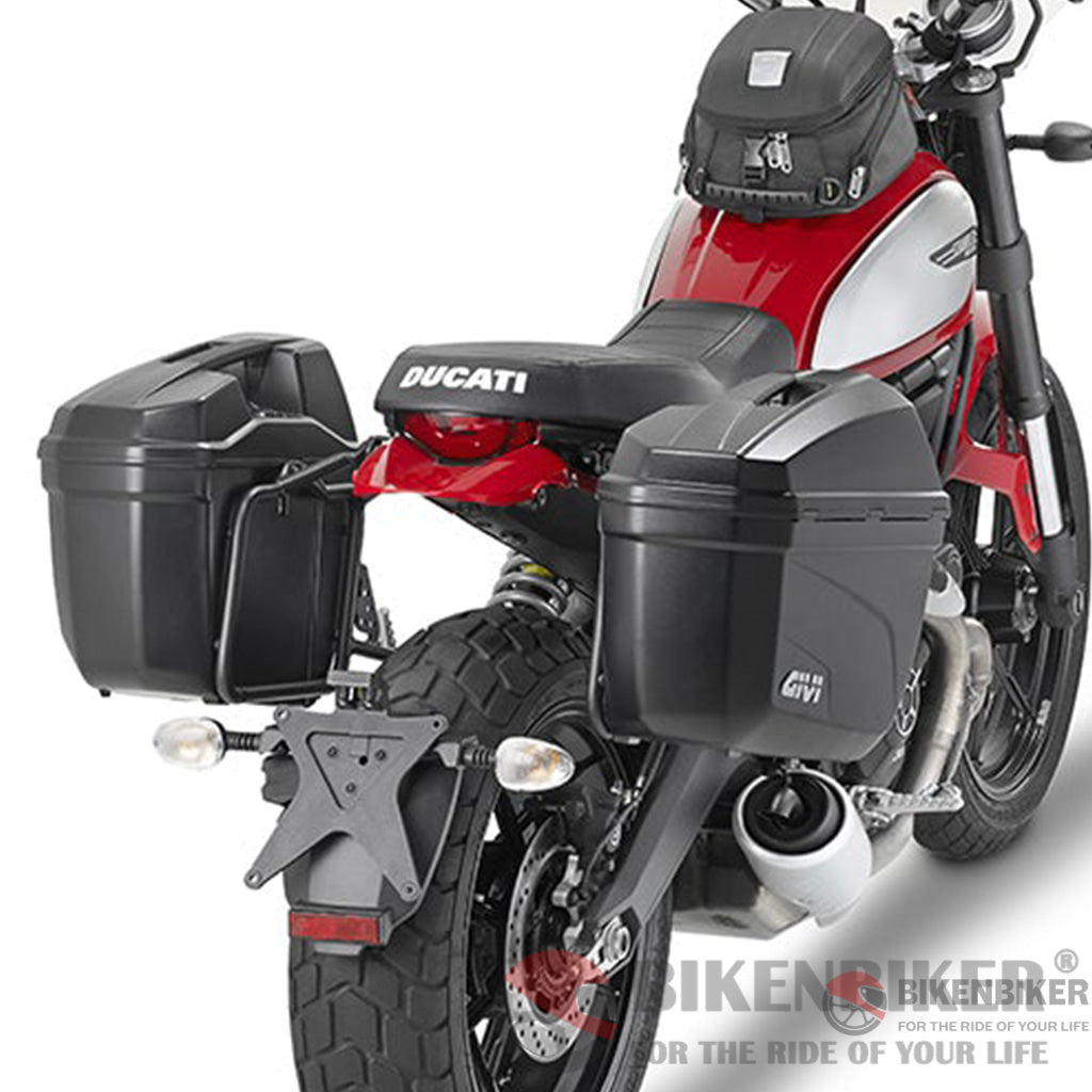 Specific Pannier Holder for MONOKEY Side Cases for Ducati Scrambler I Bikenbiker