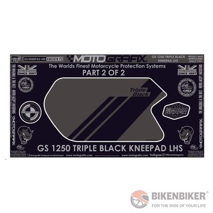 BMW R1250GS Adventure 2021 - 2023 Knee Protector KB032TB - Motografix