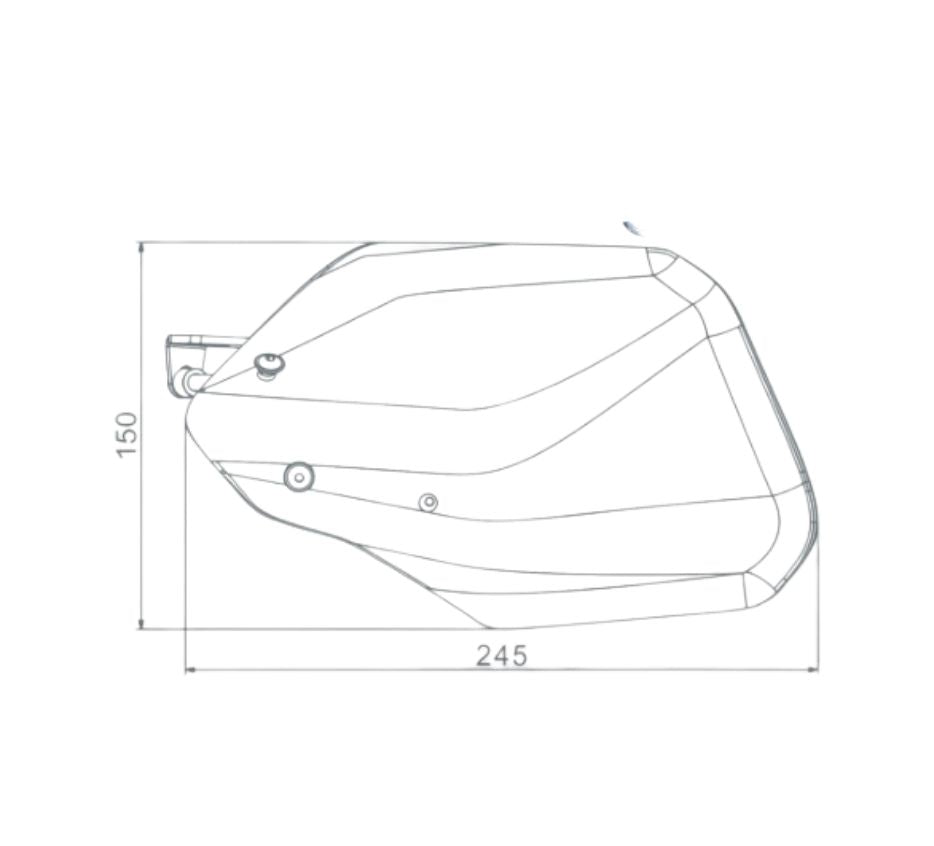 BMW G310 Protection - Hand Guard Set - Wunderlich