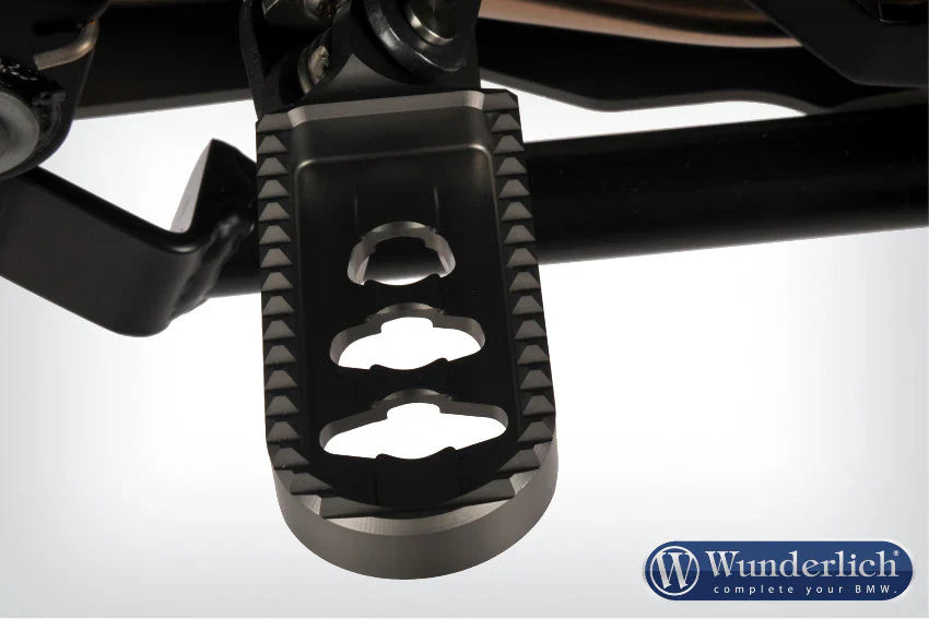 Ergonomics - Footpegs (25mm Lowered) For BMW F900GS 2024 Onwards - Wunderlich - 25910-201