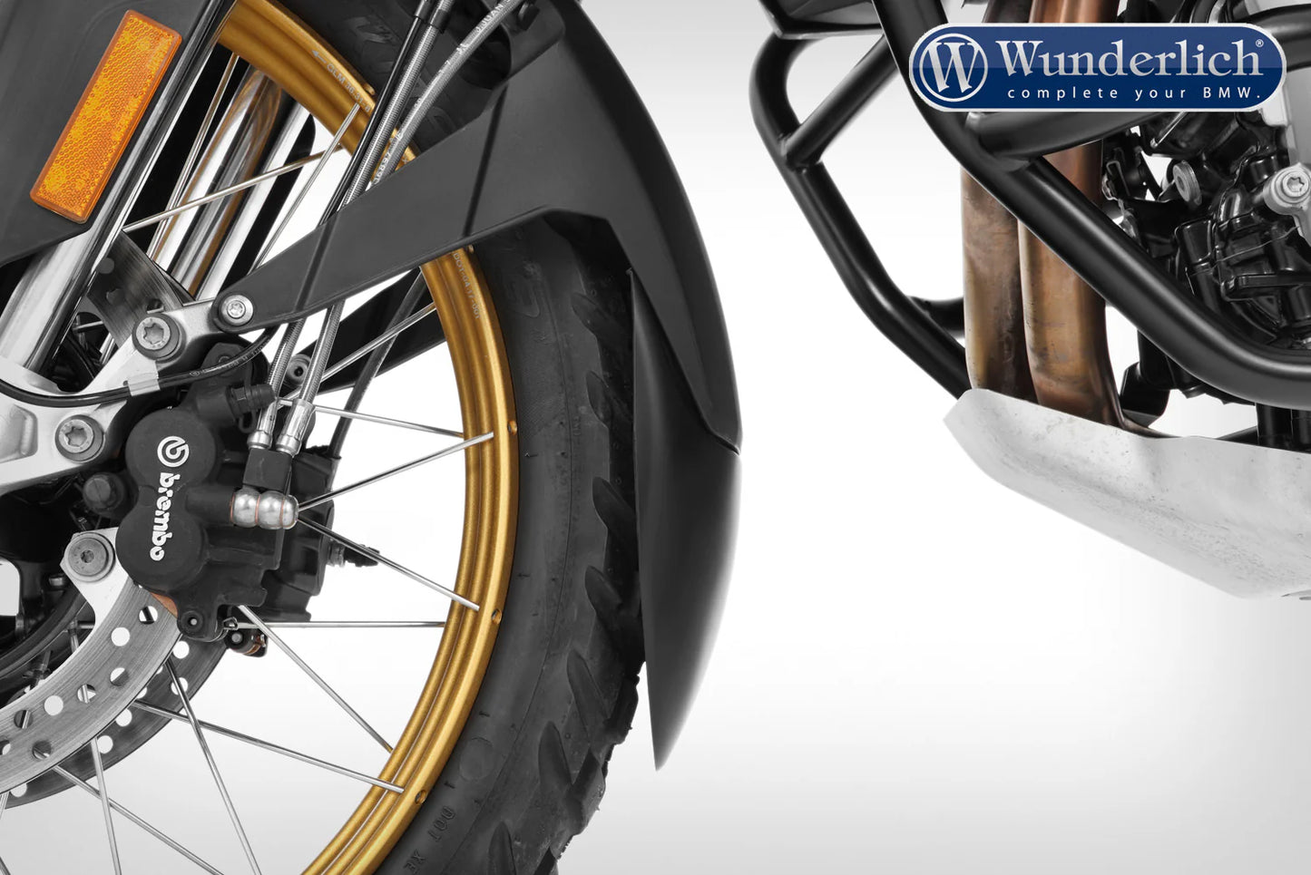 Plastics - Extended Fender For BMW F900GS 2024 Onwards - Wunderlich - 27810-200