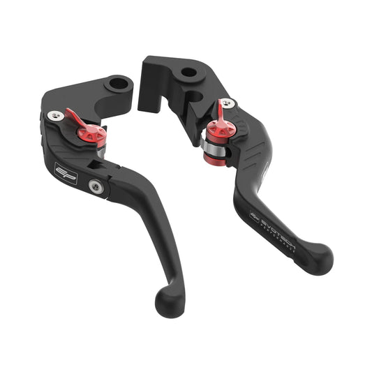 Evo Folding Clutch and Short Brake Lever Set 2018-2020 For Ducati - Evotech Performance-PRN002797-004798