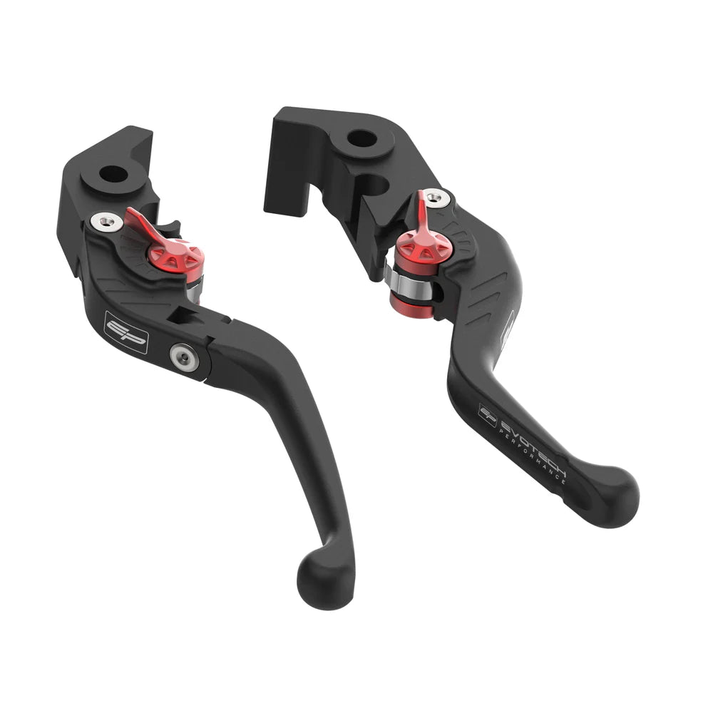 Evo Folding Clutch and Short Brake Lever Set For Ducati 2023+-Evotech Performance-PRN002407-033736