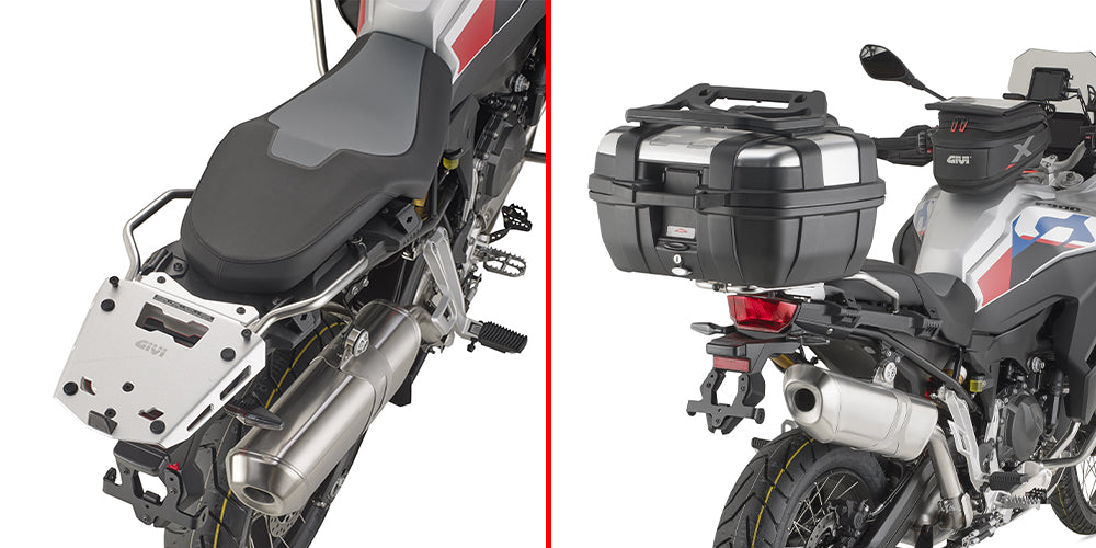 Specific Rear Rack in Aluminium for MONOKEY® Top Cases BMW F850/900GS Adventure - Givi