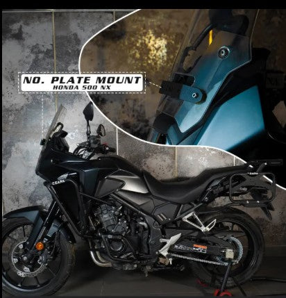 Number Plate Mount For Honda NX500-Zana-ZI-8493