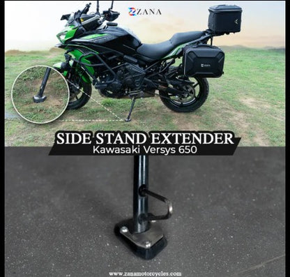 Side Stand Extender For Kawasaki Versys 650-Zana-ZI-8499