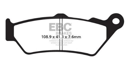 FA209/2HH Fully Sintered Brake Pads - EBC Brakes