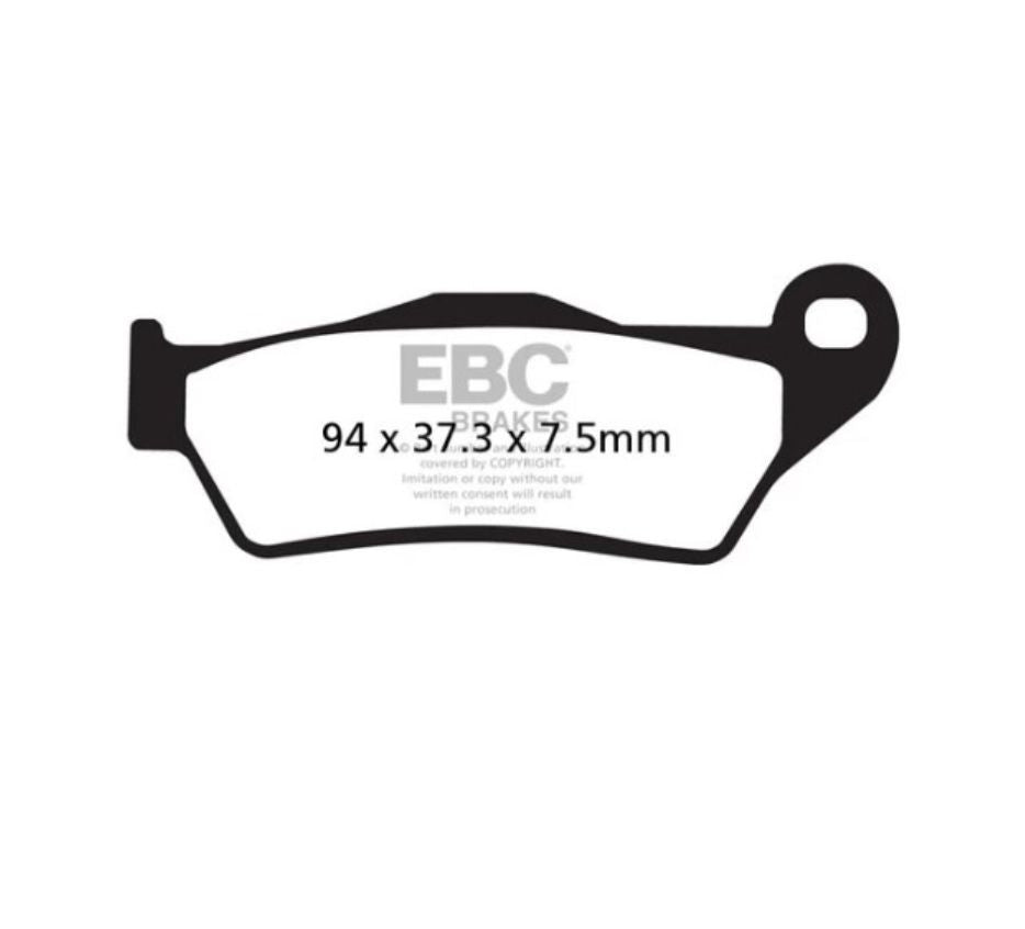 FA181HH Fully Sintered Brake Pads - EBC Brakes