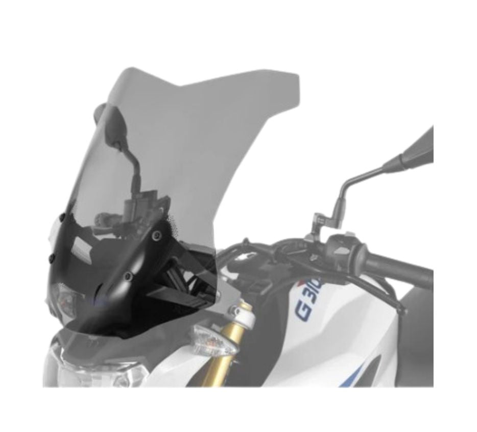 BMW G310 R Ergonomics - Touring Windscreen - Wunderlich