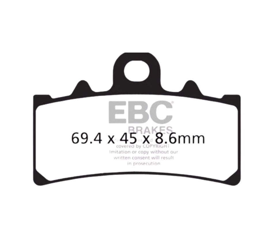 FA606HH Fully Sintered Brake Pads - EBC Brakes