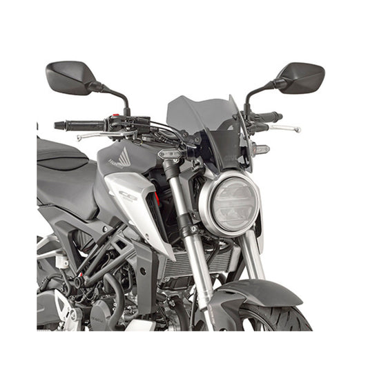 Specific Windscreen, smoked for Honda CB300R - Givi