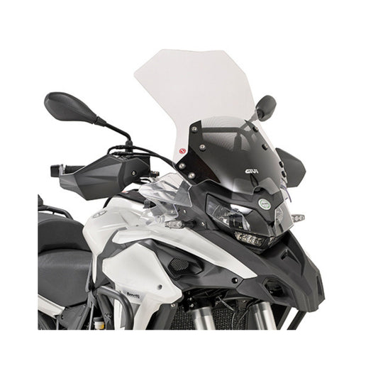 Transparent Windscreen for Benelli TRK502 and TRK502X - Givi