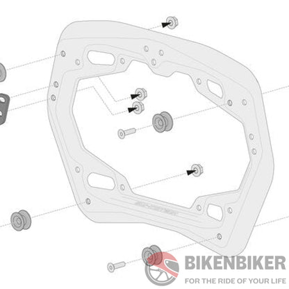 Adapter Kit - Pro Side Carrier For Trax - Nanuk Cases 2 Adaptor Kit