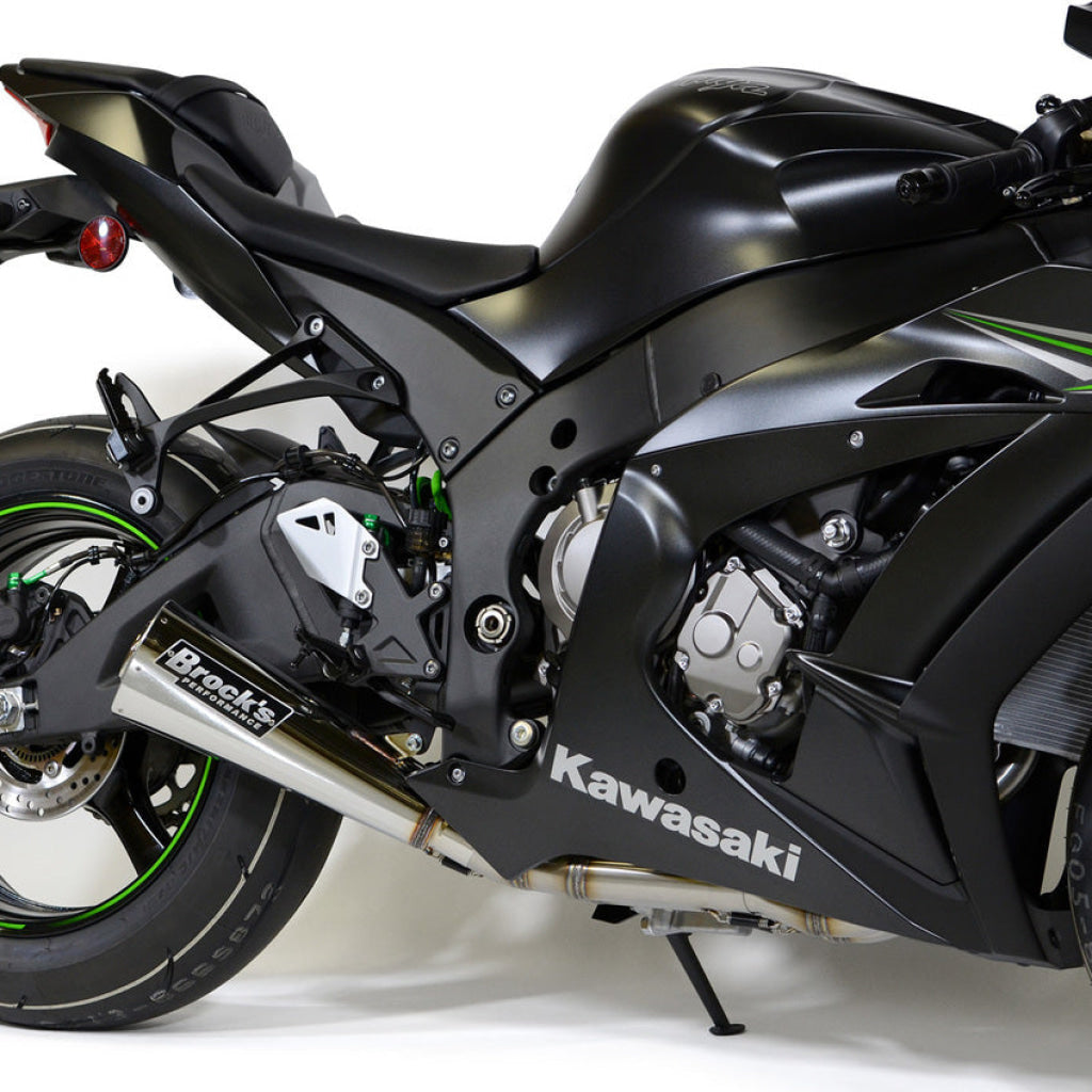 Alien Head 2 Full System 14’ Muffler Zx - 10R (16 - 20) - Brock’s Performance Exhaust