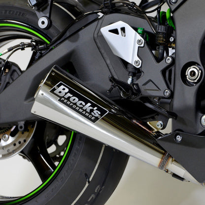 Alien Head 2 Full System 14’ Muffler Zx - 10R (16 - 20) - Brock’s Performance Exhaust