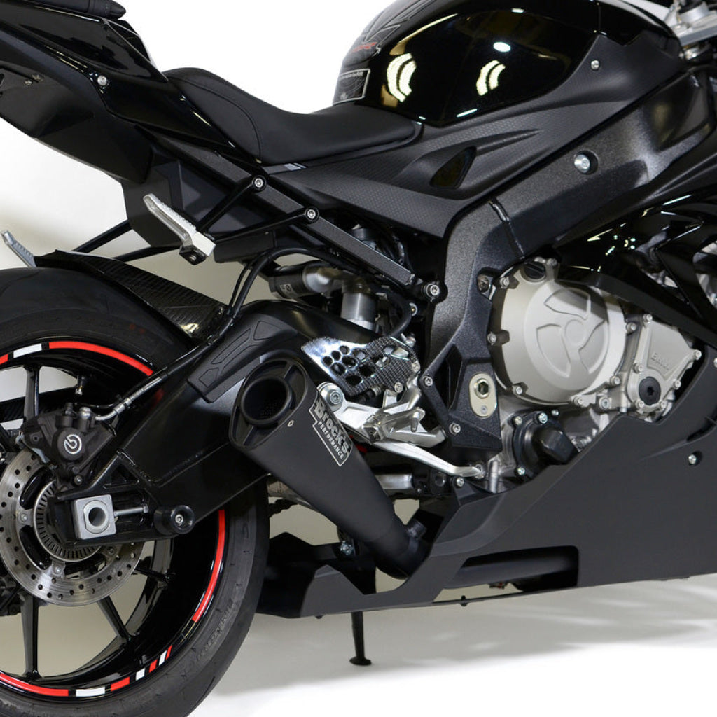 Alien Head 2 Full System Black 14’’ Muffler S1000Rr (15 - 19) And S1000R (17 - 20) - Brock’s