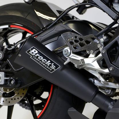 Alien Head 2 Full System Black 14’’ Muffler S1000Rr (15 - 19) And S1000R (17 - 20) - Brock’s