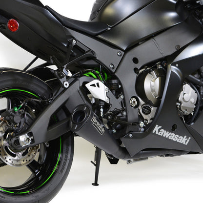 Alien Head 2 Full System Black 14’ Muffler Zx - 10R (16 - 20) - Brock’s Performance Exhaust