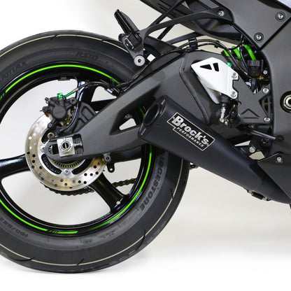 Alien Head 2 Full System Black 14’ Muffler Zx - 10R (16 - 20) - Brock’s Performance Exhaust