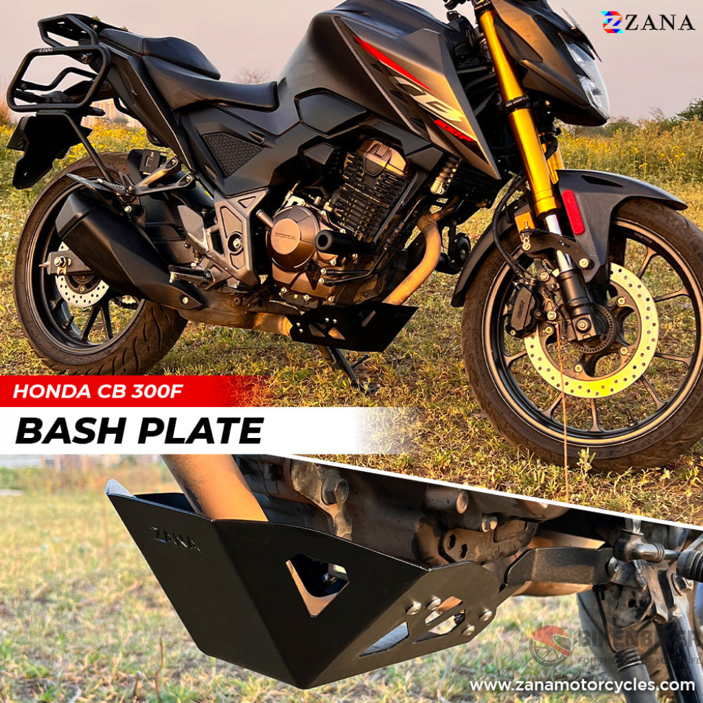 Bash Plate Black For Honda Cb300F (Ms) - Zi-8314