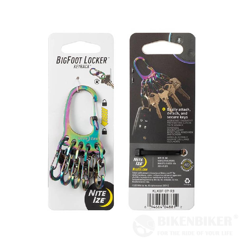 Bigfoot Locker™ Keyrack™ Carabiner - Nite Ize Spectrum Tools