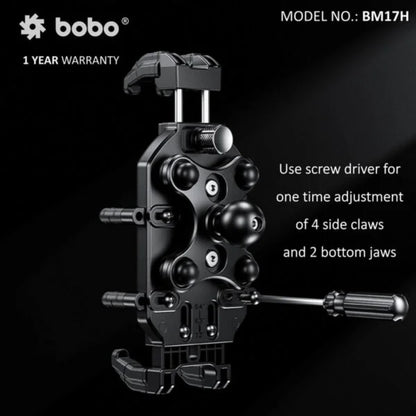 Bm17 Anti-Vibration Bike / Cycle Phone Holder Motorcycle Mobile Mount