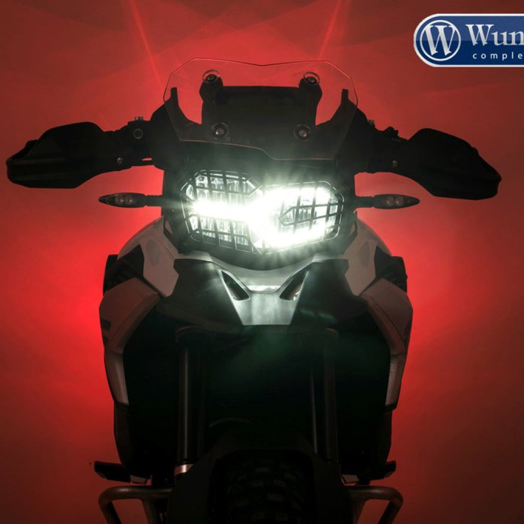 Bmw F 850 Gsa Protection - Foldable Headlight Grill Wunderlich