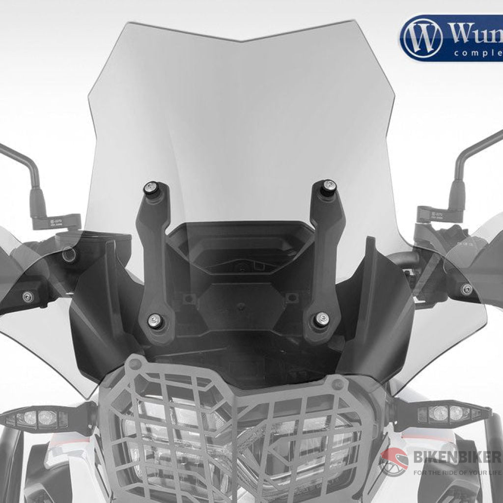 Bmw F750 Gs Ergonomics - ’Extreme’ Windscreen Wunderlich Windscreen