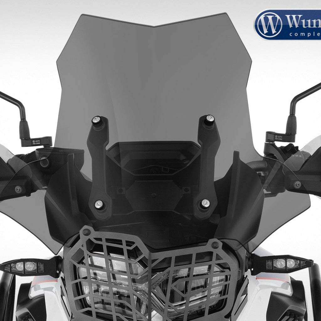 Bmw F750 Gs Ergonomics - ’Extreme’ Windscreen Wunderlich Windscreen