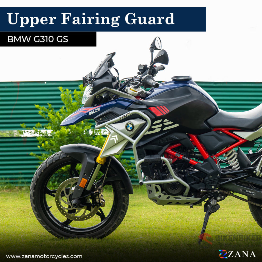 Bmw G310 Gs Upper Fairing Guard Ms (Silver) - Zana