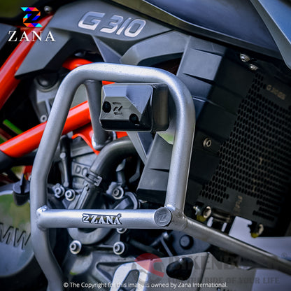 Bmw G310Gs Lower Engine Guard With Puck Silver - Zana Protection