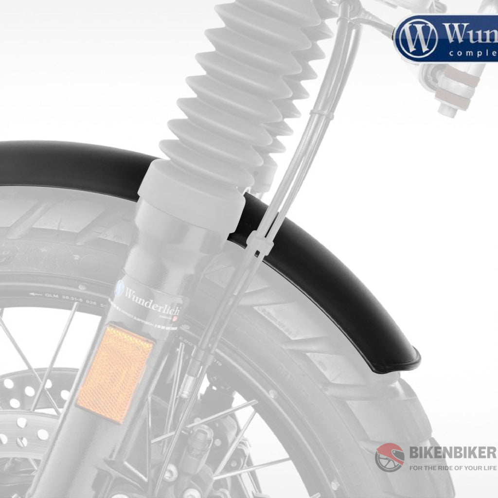 Bmw R Nine T Ergonomics - Classic Front Fender (Low) Wunderlich Black Center Stand