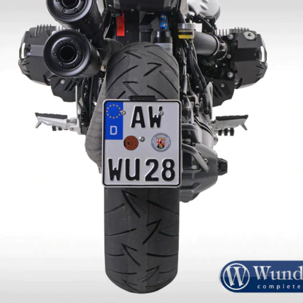 Bmw Rninet Styling - Swingarm Number Plate Holder Wunderlich