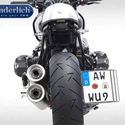 Bmw Rninet Styling - Swingarm Number Plate Holder Wunderlich