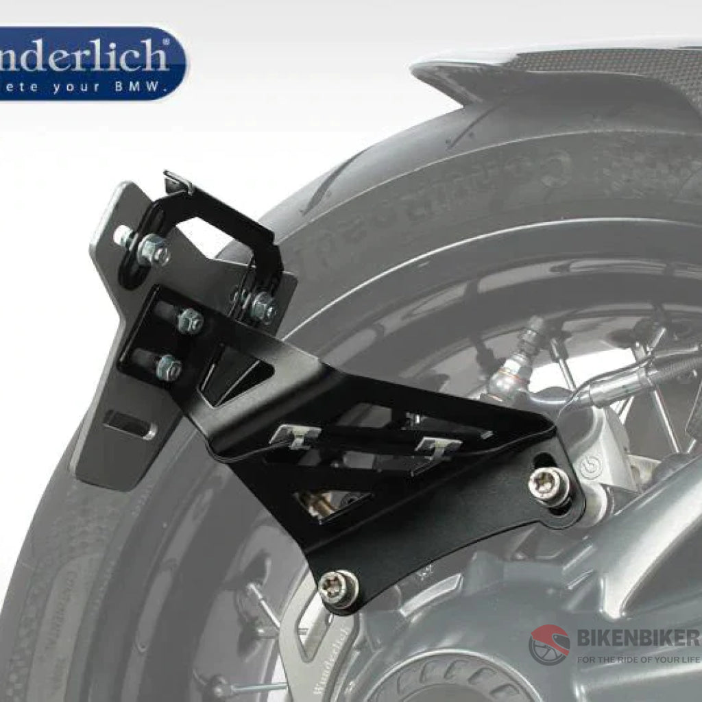 Bmw Rninet Styling - Swingarm Number Plate Holder Wunderlich Low