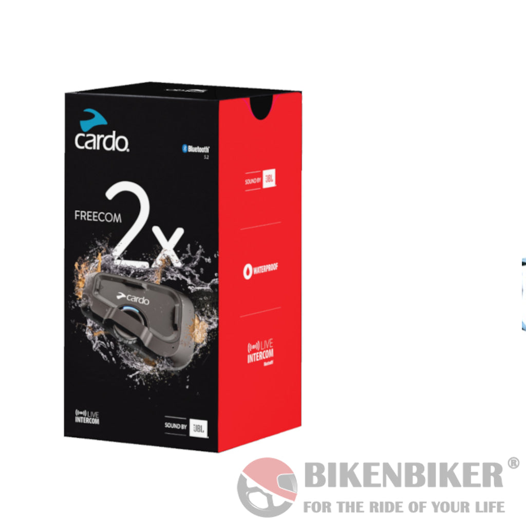 Cardo Freecom 2X Bikenbiker