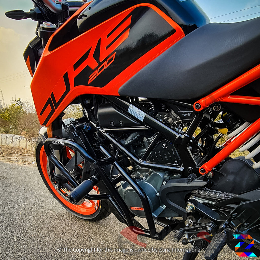 Ktm Duke 200 Crash Guard 2019 + - Zana Black Protection