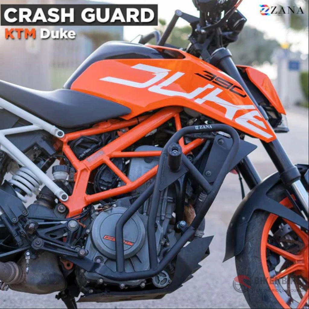 Crash Guard Texture Matt Black Ktm Duke 250 / 390 Bs4/Bs6 (2019-2022) Protection