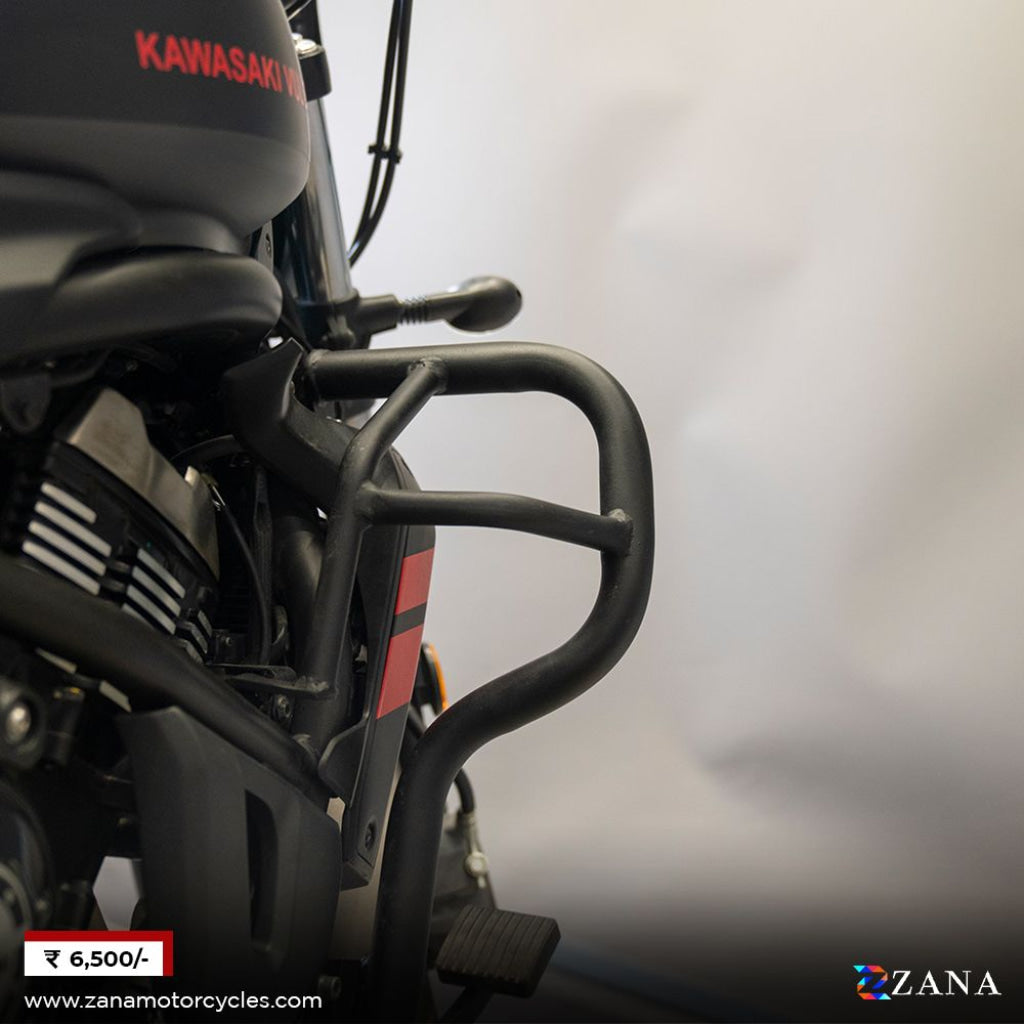 Kawasaki Vulcan 650 Crash Guard - Matte Black Zana Protection