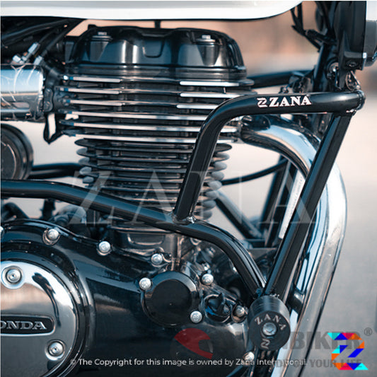 Crash Guard With Sliders For Honda H’ness - Cb350 Zana Bar