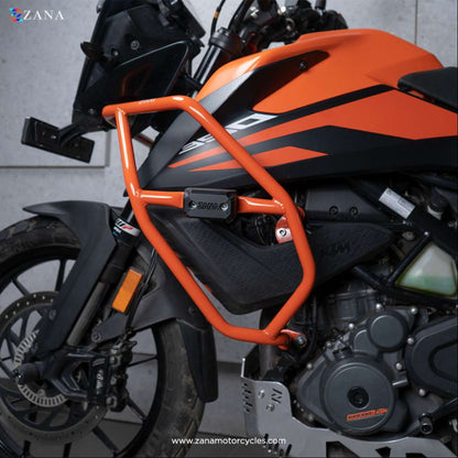 Ktm 390X/390/250 Adventure Crash Guard W/ Sliders - Zana Protection