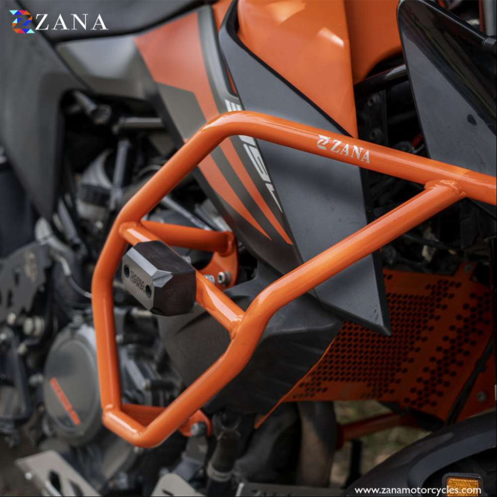 Ktm 390X/390/250 Adventure Crash Guard W/ Sliders - Zana Protection