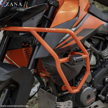 Ktm 390X/390/250 Adventure Crash Guard W/ Sliders - Zana Protection