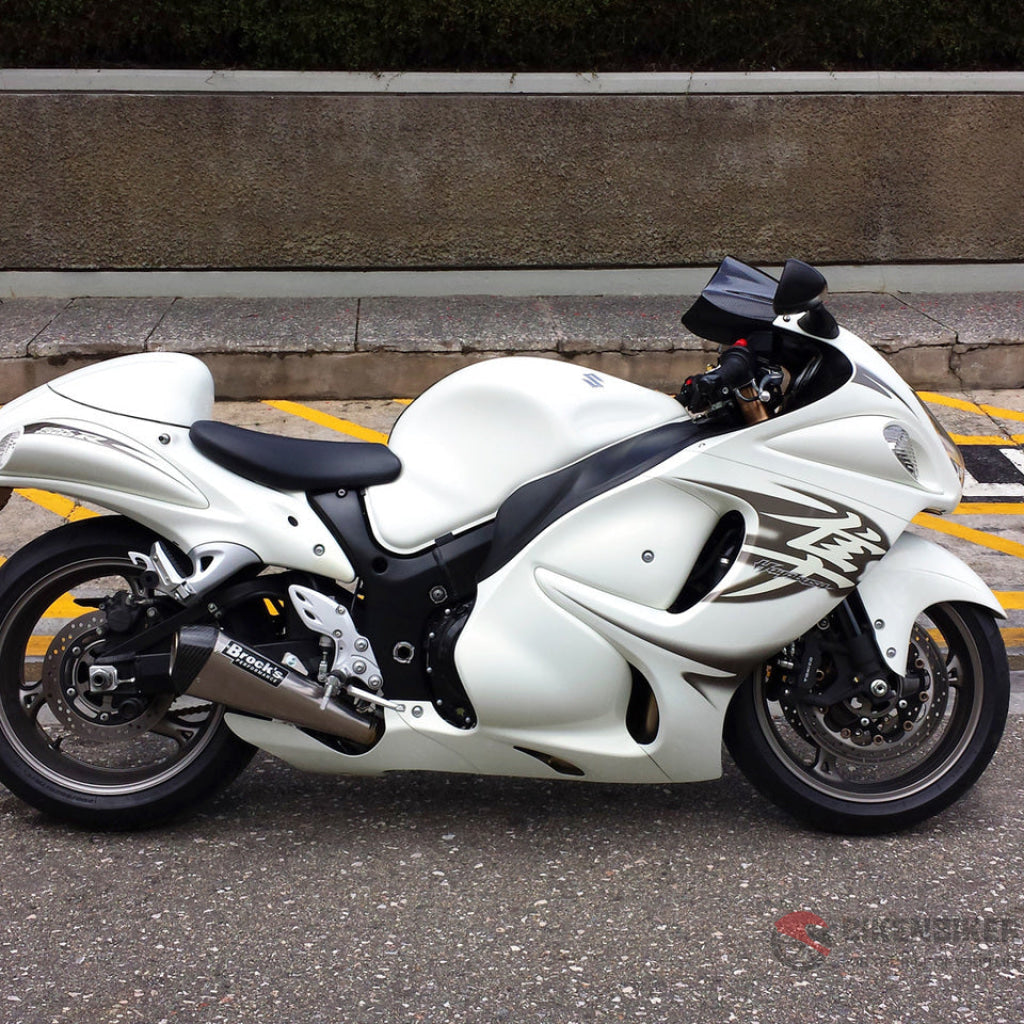 Ct Megaphone Full System W/ 17’ Muffler Hayabusa (08 - 20) - Brock’s Performance Exhaust