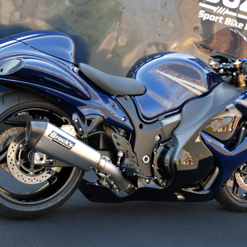 Ct Single Full System W/ 16’ Muffler Hayabusa (08 - 20) - Brock’s Performance Exhaust