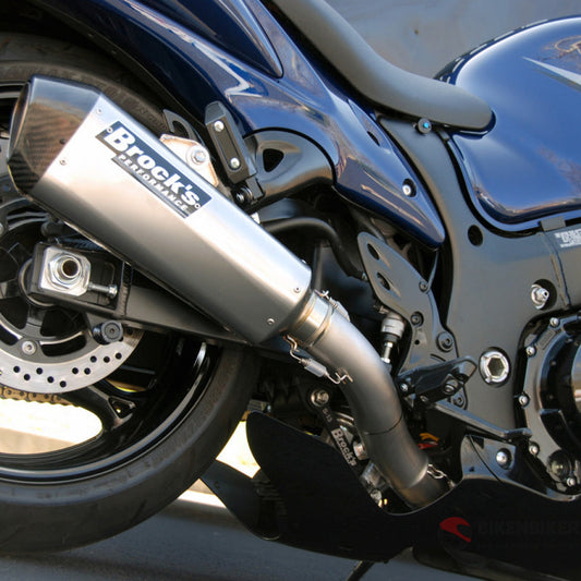 Ct Single Full System W/ 16’ Muffler Hayabusa (08 - 20) - Brock’s Performance Exhaust