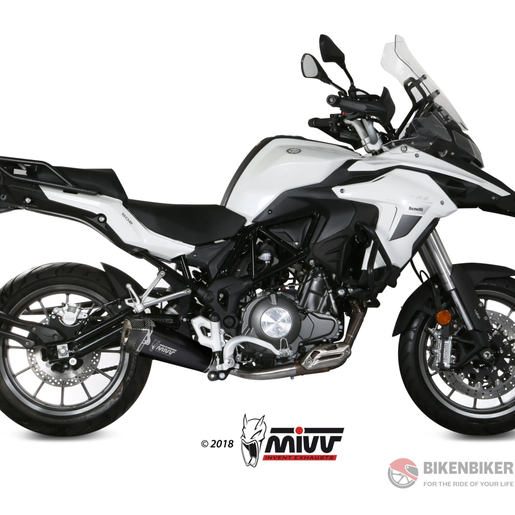 Delta Race Slip On Exhaust For Benelli Trk502 - Mivv Full System