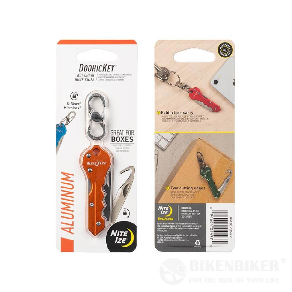 Doohickey® Key Chain Hook Knife-Nite Ize Orange Tools